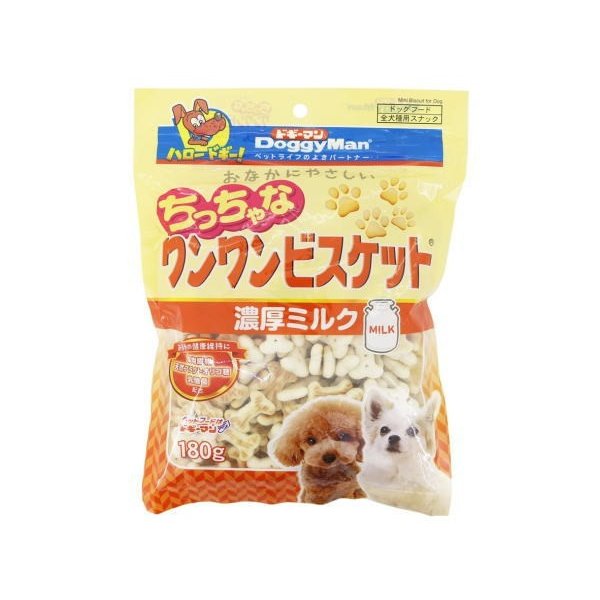 ちっちゃなワンワンビスケット　ミルク １８０ｇ | ドギーマン