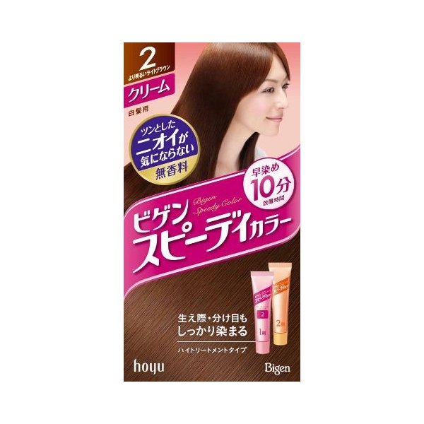 ビゲン　スピーディカラークリーム　２ ４０ｇ＋４０ｇ | ホーユー