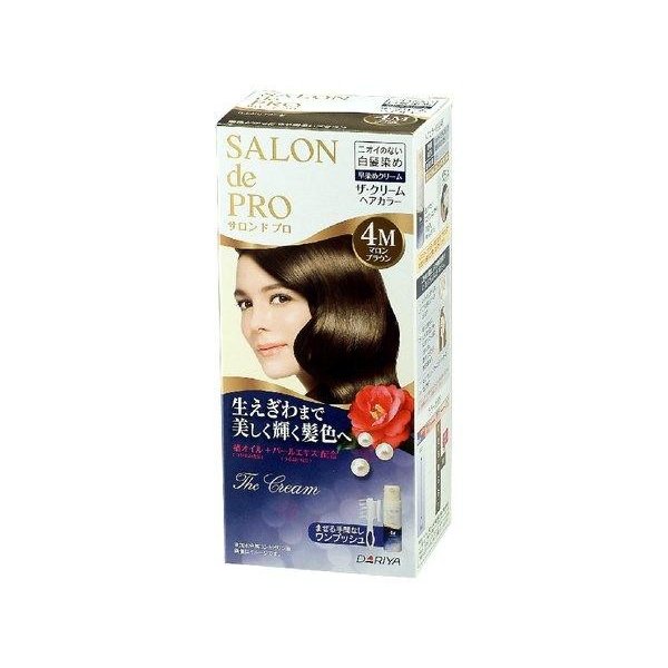 サロンドプロザクリームヘアカラー　４Ｍ ５０ｇ＋５０ｇ | ダリヤ