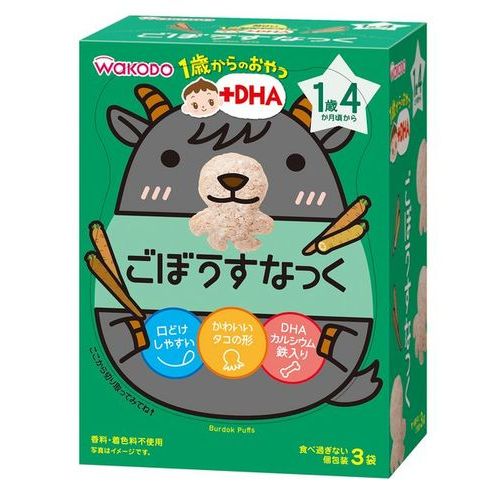ごぼうすなっく ４×３袋 | 和光堂