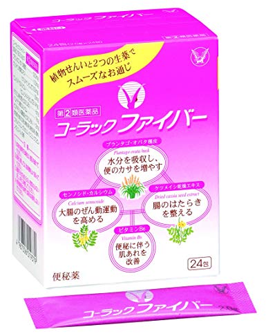 【指定第2類医薬品】コーラックファイバー ２４包 | 大正製薬