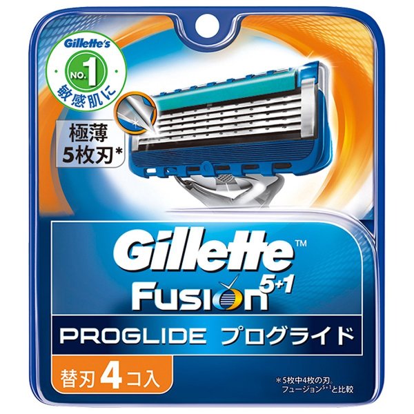 プログライドマニュアル替刃４Ｂ ４個 | ジレット