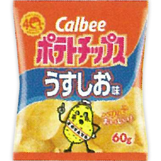 ポテトチップスうす塩 ６０ｇ | カルビー