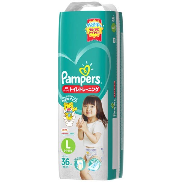 パンパース　卒業パンツＬ ３６枚 | P&G