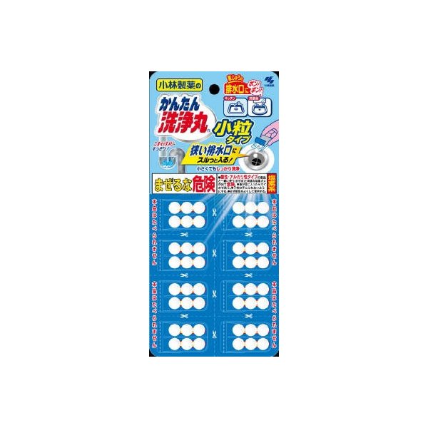 かんたん洗浄丸小粒タイプ ８袋 | 小林製薬