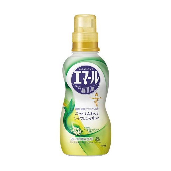 エマール　リフレッシュグリーンの香り ５００ｍｌ | 花王