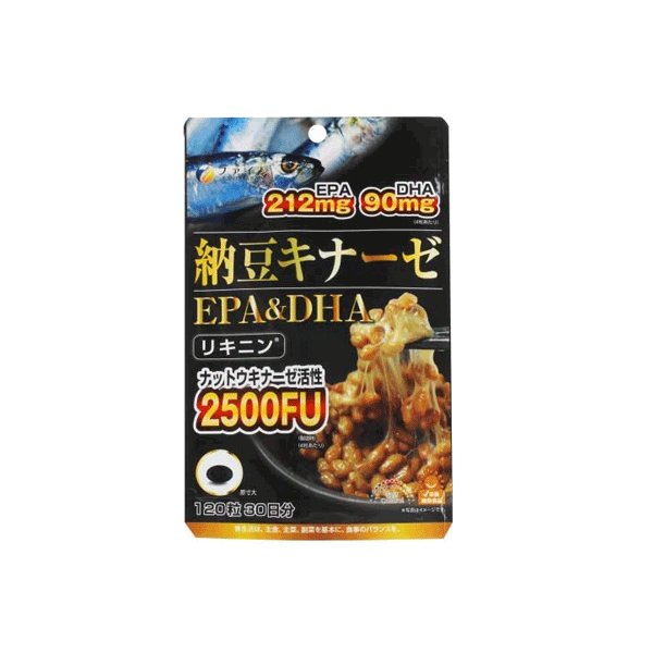 納豆キナーゼ＋ＥＰＡ＆ＤＨＡ １２０粒 | ファイン