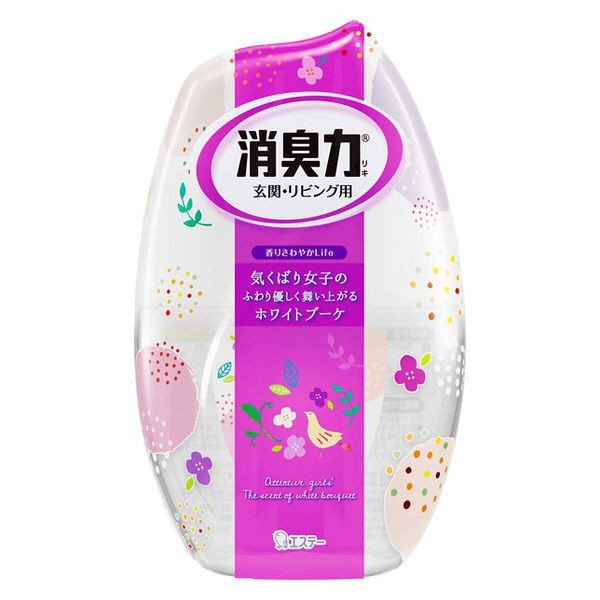 お部屋の消臭力　ホワイトブーケ ４００ｍｌ | エステー