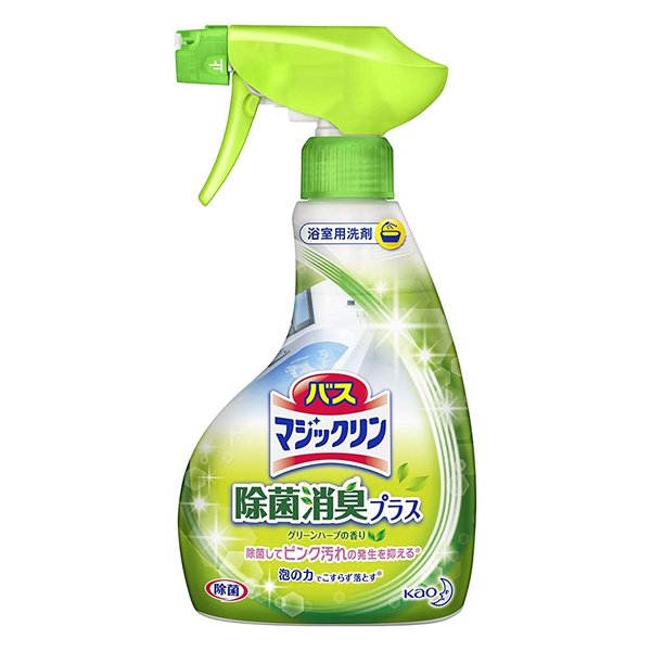 バスマジックリン泡立ちＳＰ　除菌消臭プラス本体 ３８０ｍｌ | 花王