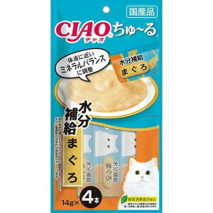 ＣＩＡＯちゅ～る　水分補給　まぐろ １４ｇＸ４ | イナバ食品