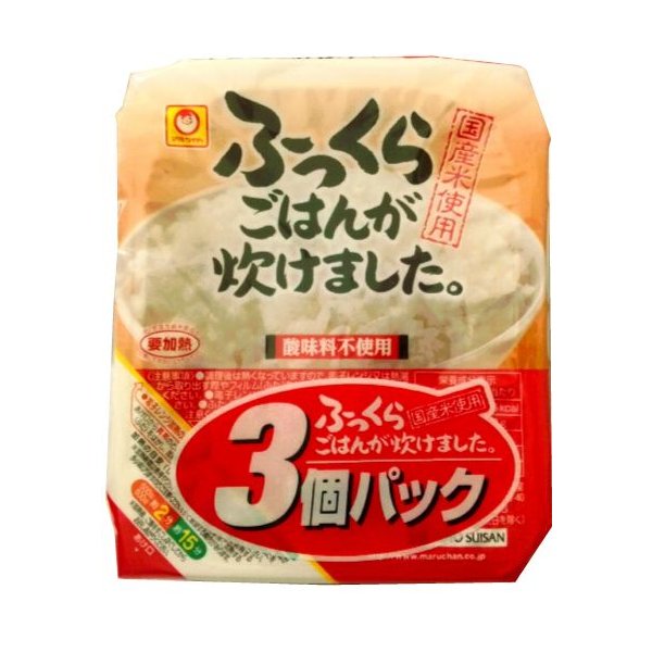 ふっくらごはんが炊けました３Ｐ ２００ｇ×３ | 東洋水産