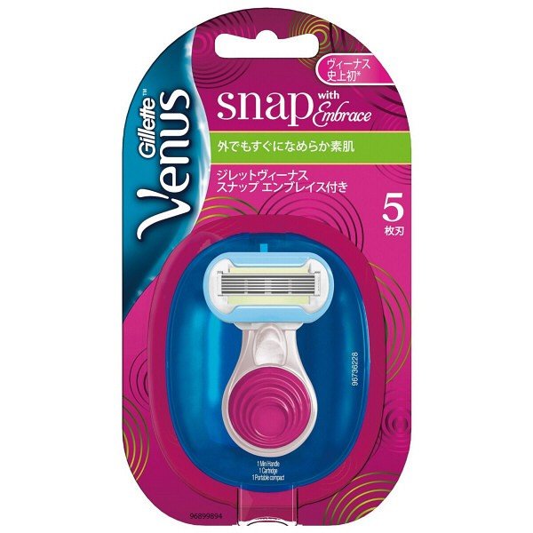 ヴィーナスエンブレイススナップ 替刃１個付＋ケース | P&G