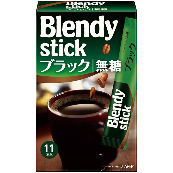 ブレンディ　スティックブラック無糖 ２ｇ×１１Ｐ | AGF