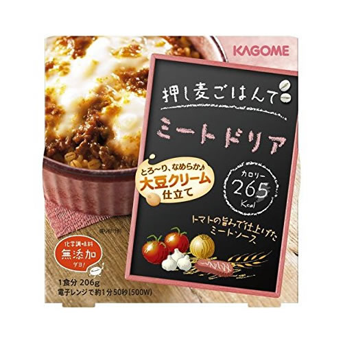 押し麦ごはんで　ミートドリア大豆クリーム ２０６ｇ | カゴメ