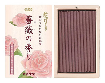 カメヤマ　花げしき　薔薇の香り ミニ寸 | カメヤマ