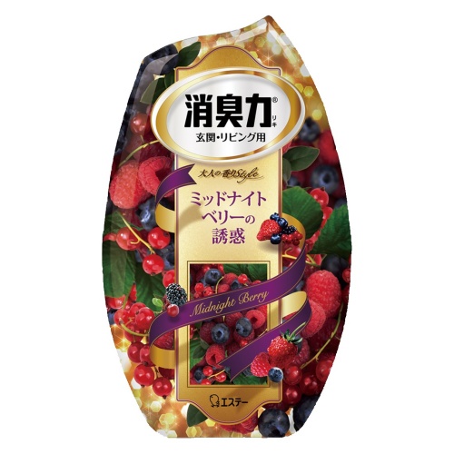お部屋の消臭力大人の贅沢ミッドナイトベリー ４００ｍｌ | エステー