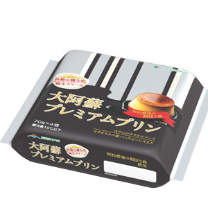 大阿蘇プレミアムプリン ７０ｇ×４ | らくのう