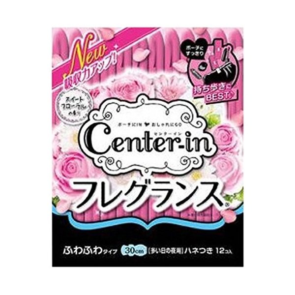 センターインコンパクトフレグランス 多い日夜１２枚 | ユニ・チャーム