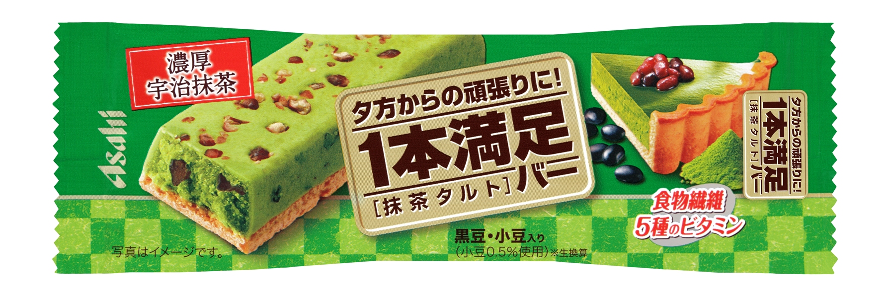 １本満足バー　抹茶タルト １本 | アサヒF&H
