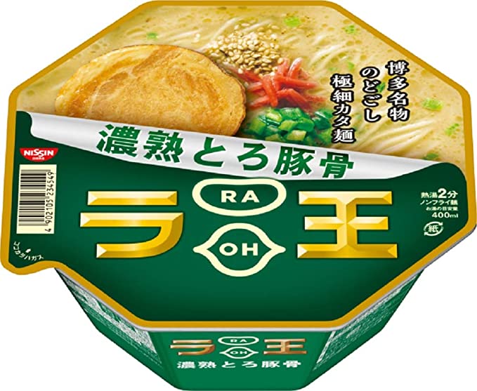 ラ王　濃熟とろ豚骨カップ １０８ｇ | 日清食品