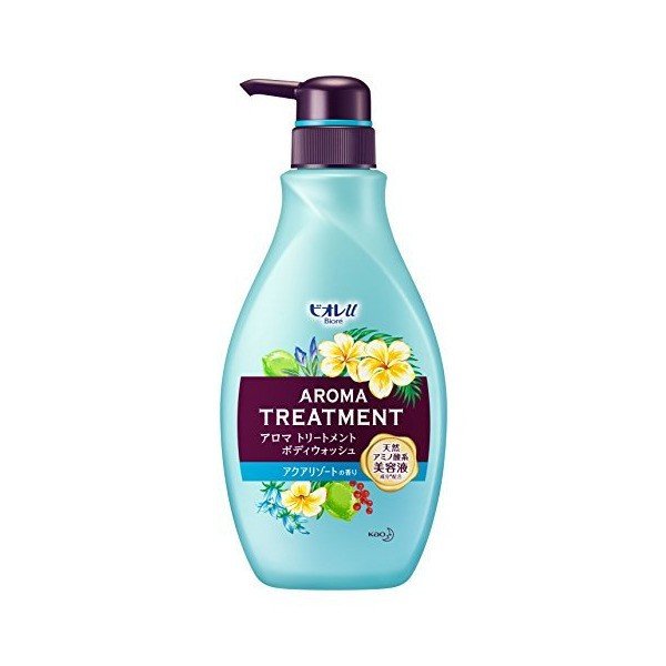 ビオレｕアロマＴＲ　ＢＷアクアリゾート　ポンプ ４８０ｍｌ | 花王