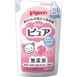 赤ちゃんの洗たく用洗剤ピュア詰替 ７２０ｍｌ | ピジョン