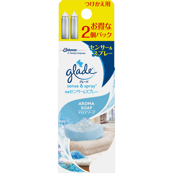 消臭センサー＆スプレー　ピースフルＡ　替 １８ｍｌ×２ | ジョンソン