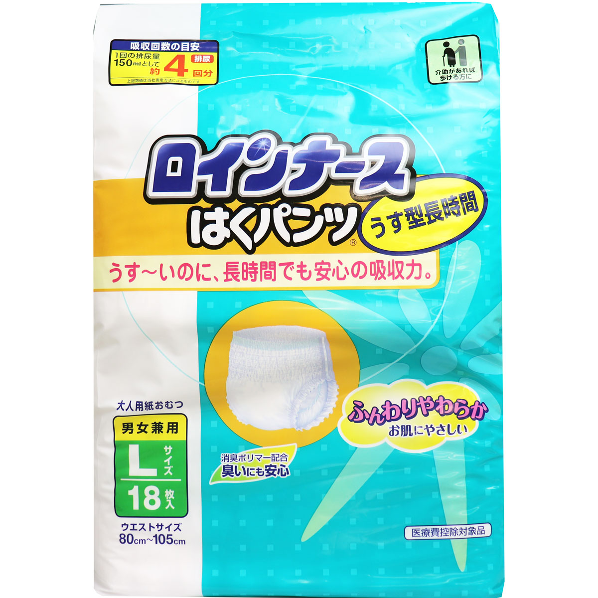 ロインナースはくパンツ Ｌ１８枚 | リブドゥ