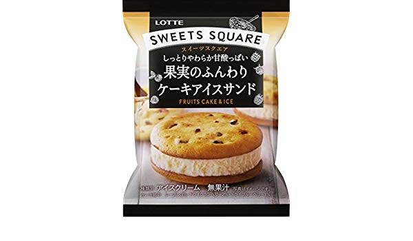 果実のふんわりケーキアイスサンド ５０ｍｌ | ロッテ