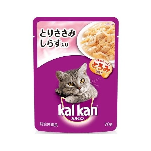 カルカンパウチ　とりささみしらす入り ７０ｇ | マースジャパン