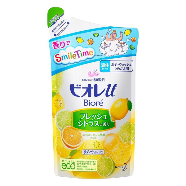 ビオレｕ　フレッシュシトラスの香り　詰替用 ３８０ｍｌ | 花王