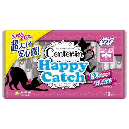 ＣＩハッピ－キャッチ特に多い昼用 １８枚 | ユニ・チャーム