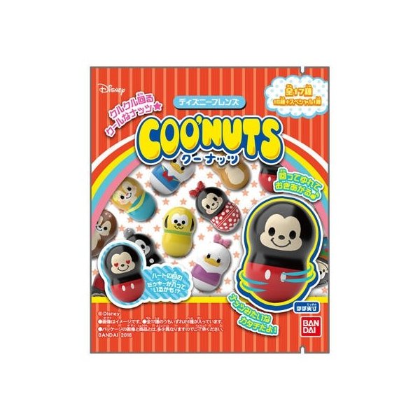 クーナッツ　ディズニー １個 | バンダイ