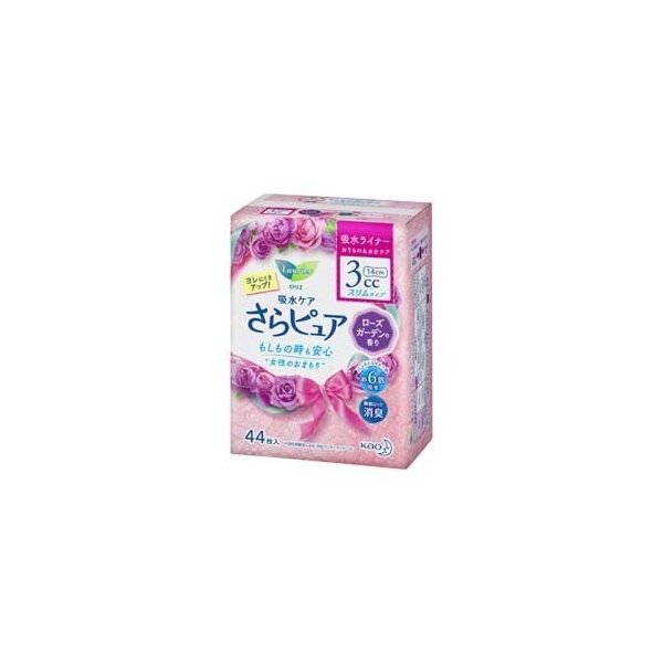 ロリエさらピュア　スリム　３ｃｃ　ローズの香り ４４枚 | 花王