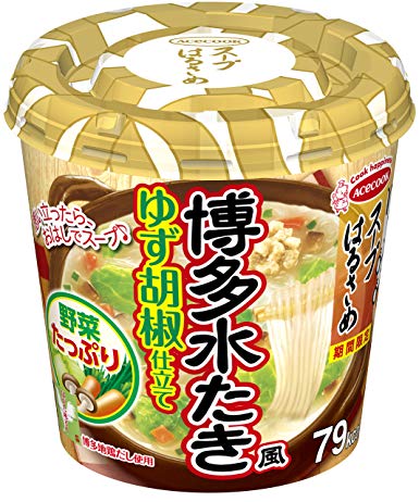 スープはるさめ　博多水たき風ゆず胡椒仕立て ２３ｇ | エースコック