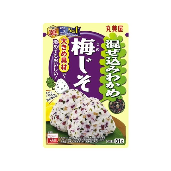 混ぜ込みわかめ　梅じそ ３１ｇ | 丸美屋
