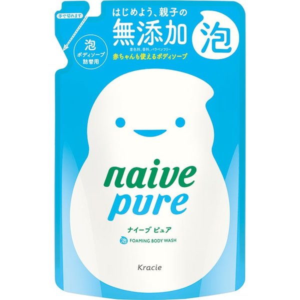 ナイーブピュア　泡ボディソープ　詰替用 ４５０ｍｌ | クラシエホーム