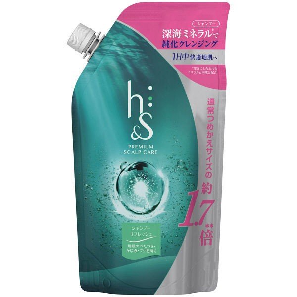 ｈ＆ｓ　リフレッシュシャンプー　詰替特大 ５５０ｍｌ | P&G