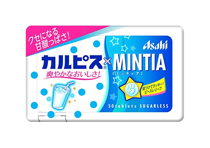 カルピス×ミンティア ５０粒 | アサヒF&H