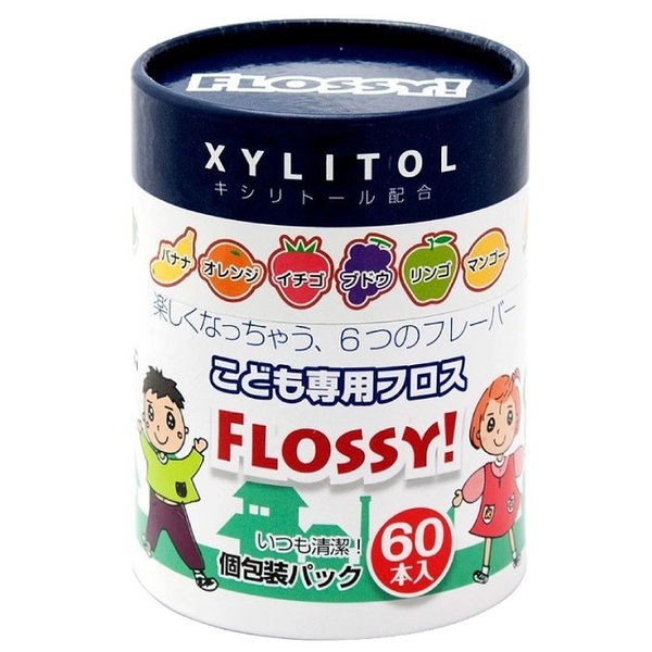 こども専用フロス　ＦＬＯＳＳＹ！ ６０本 | UFCサプライ