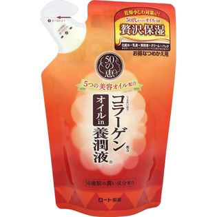 ５０の恵　オイルｉｎ養潤液　詰替 ２００ｍｌ | ロート製薬