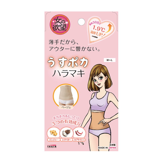 女の欲望　うすぽかハラマキ １Ｐ | トレインCo.