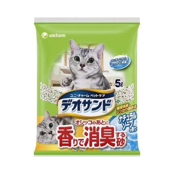 オシッコのあとに香る砂せっけんの香り ５Ｌ | ユニ・チャーム