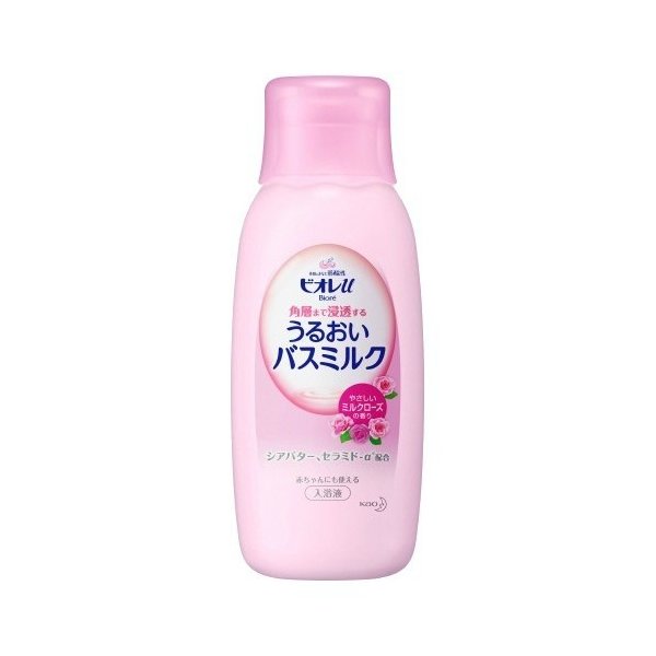 ビオレＵ　すべすべバスミルク　ミルクＲ本体 ６００ｍｌ | 花王
