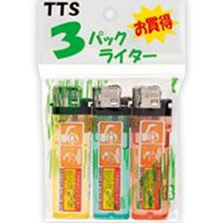 お買い得やすり３Ｐライター ３Ｐ | 東京たばこ商事
