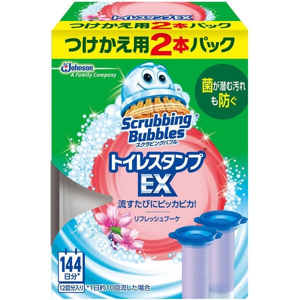 ＳＢトイレスタンプＥＸリフレッシュブーケ替２Ｐ ３８ｇ×２ | ジョンソン