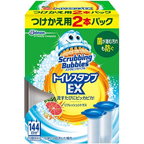 ＳＢトイレスタンプＥＸリフレッシュシトラス替２Ｐ ３８ｇ×２ | ジョンソン
