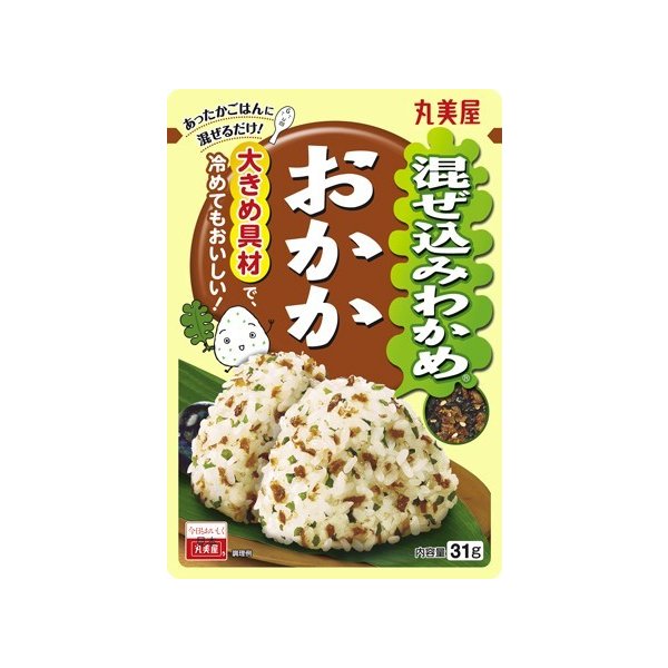 丸美屋　混ぜ込みわかめ　おかか ３１ｇ | 丸美屋
