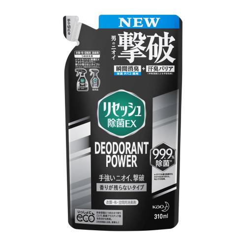 リセッシュ除菌デオドラントパワー香り残らない詰替 ３１０ｍｌ | 花王