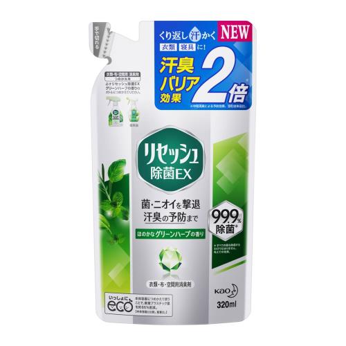 リセッシュ除菌ＥＸグリーンハーブの香り詰替 ３２０ｍｌ | 花王
